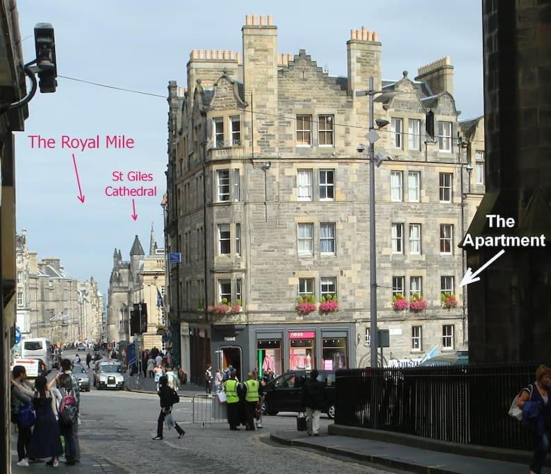 Royal Mile Apt, Just 1 Min From Edinburgh Castle! ภายนอก รูปภาพ